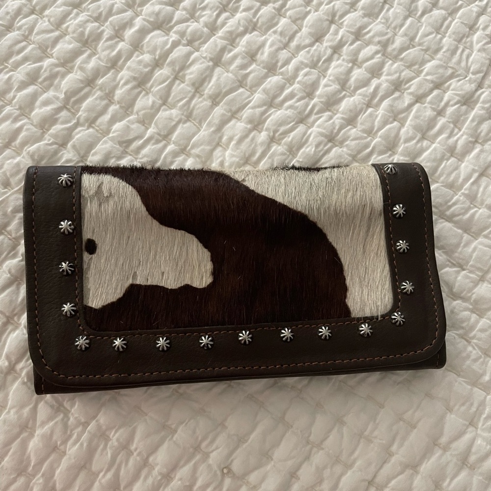 American West leather wallet